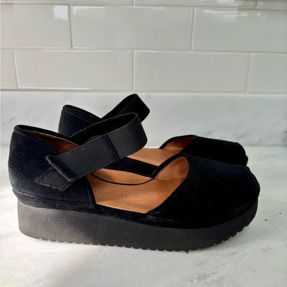 L’Amour des Pieds suede platforms - Picture 2 of 9